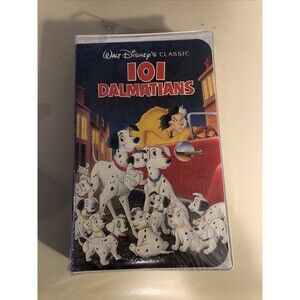 Walt Disney's 101 Dalmatians # 1263 The Classics Collection Black Diamond VHS